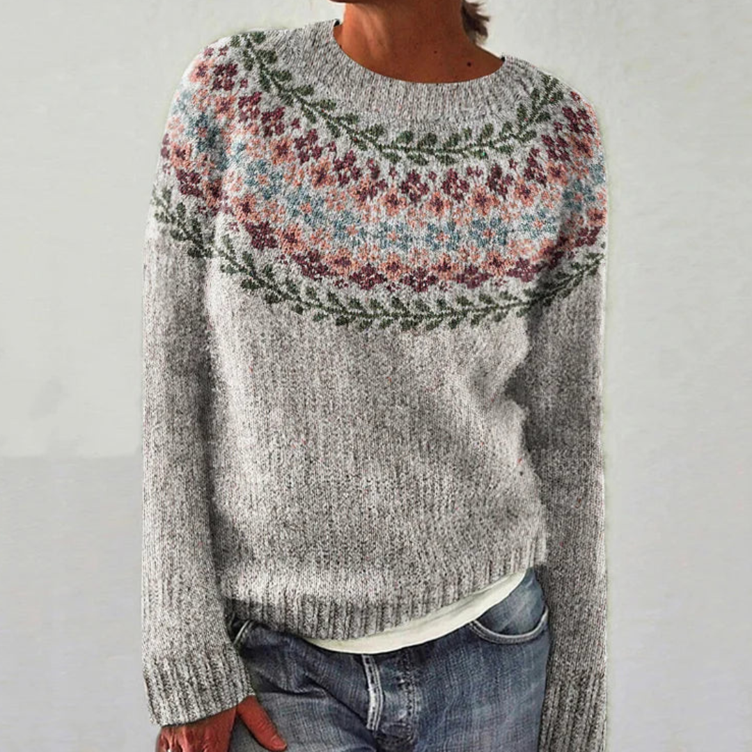 Celtic Comfort | Women's Cosy Knitted Jumper for Winter Style | Warm, Relaxed Fit