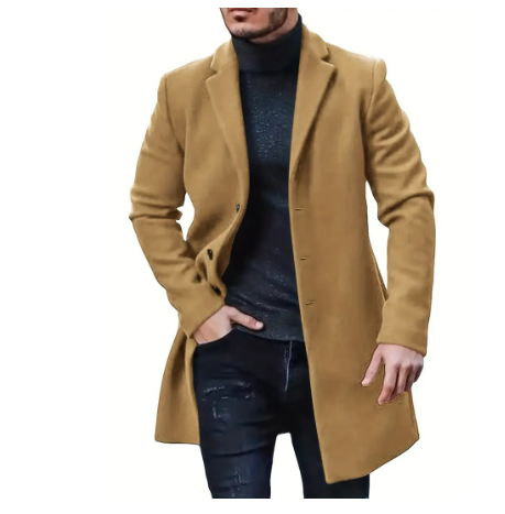 O'Sullivan | Elegant Men's Long Overcoat | Classic Style, Warmth, Versatility