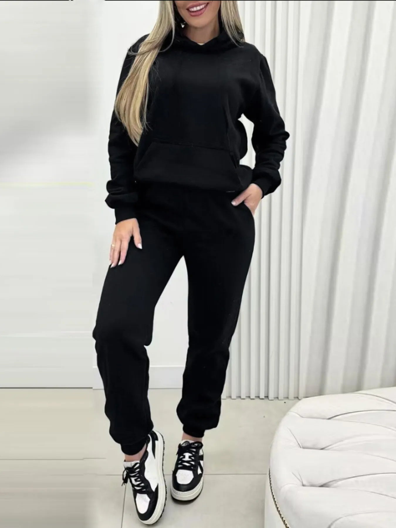 Eleny - Casual hoodie and trousers set