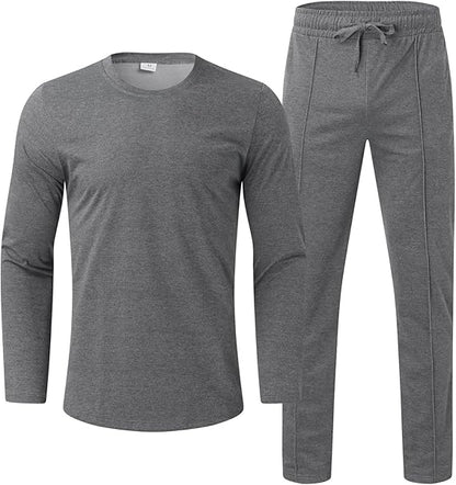 Men’s Casual Two Piece Set | Slim Fit, Trouser & Top