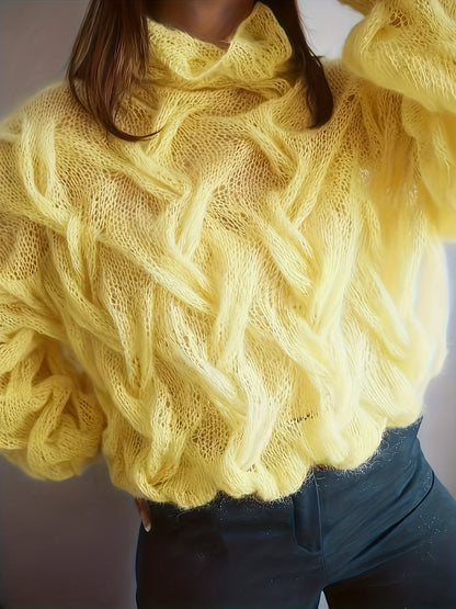 Bellinda - Elegant stylish hollow out sweater