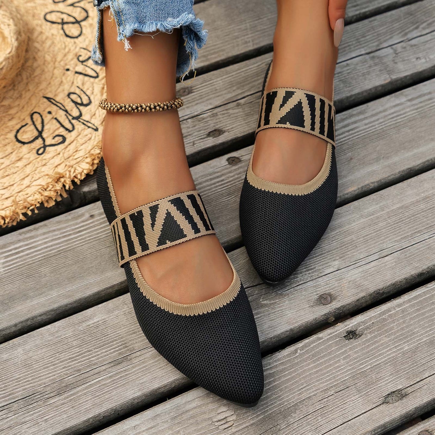 Women’s Summer Flats | Slip-On, Closed Toe
