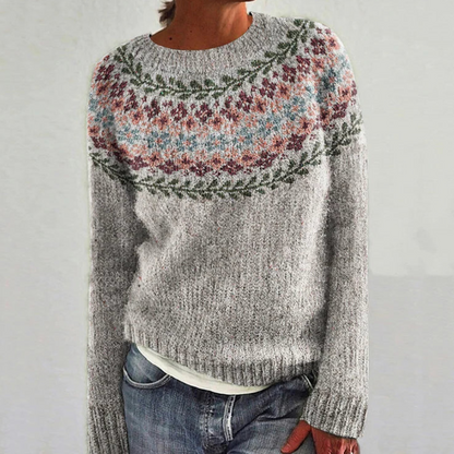 Celtic Comfort | Women's Cosy Knitted Jumper for Winter Style | Warm, Relaxed Fit