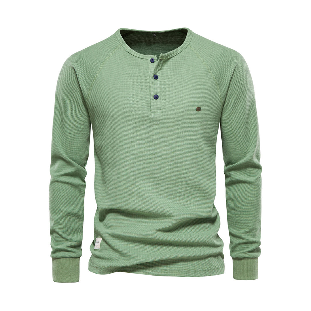 Liam | Men's Long Sleeve Shirt | Elegant Comfort for Every Occasion | Versatile Fit