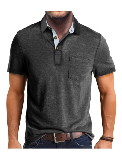 Liam | Men's Chic Polo Shirt | Comfortable, Stylish, Ideal for Casual Wear