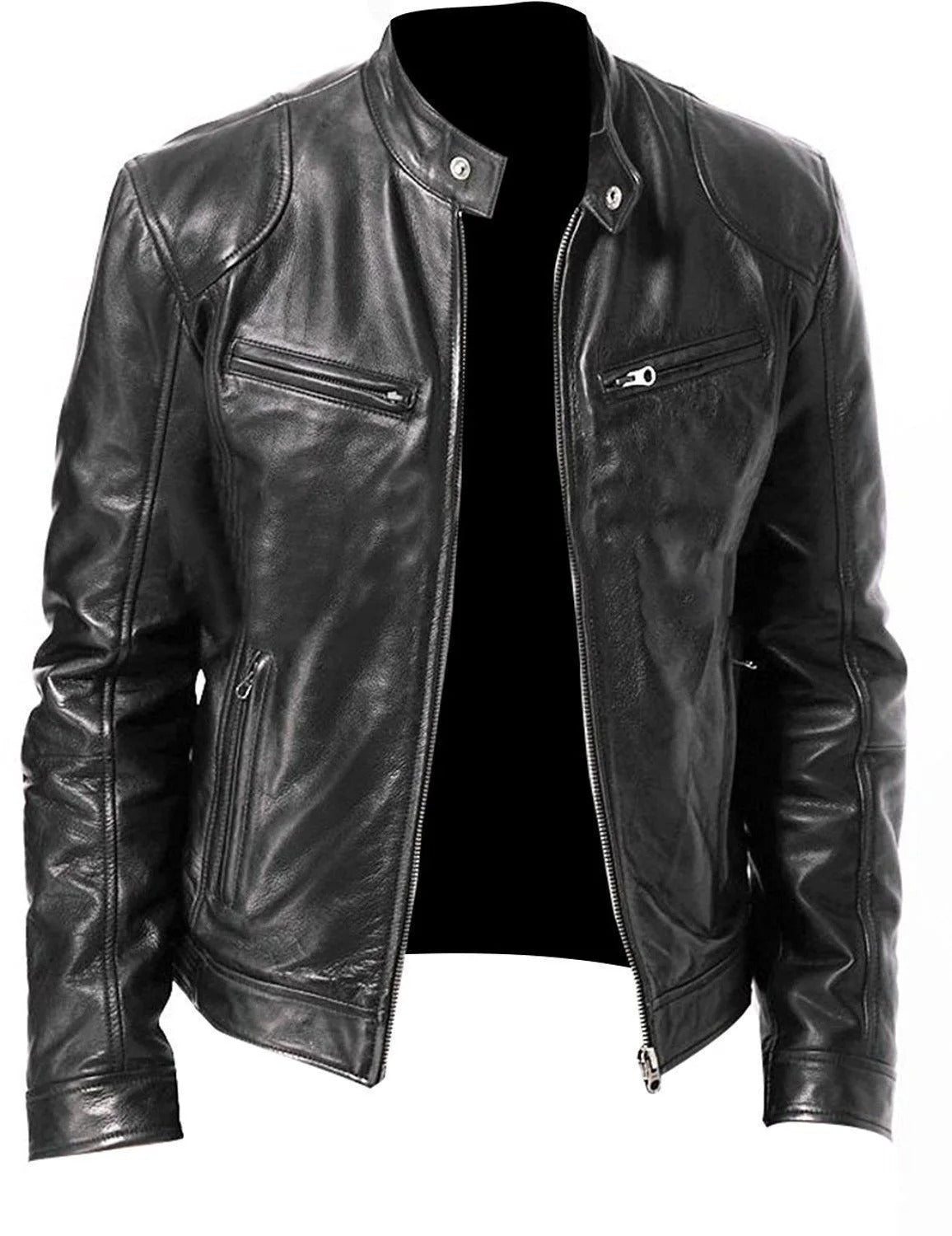 O'Sullivan | Premium Men's Leather Biker Jacket | Durable, Chic, Timeless Design