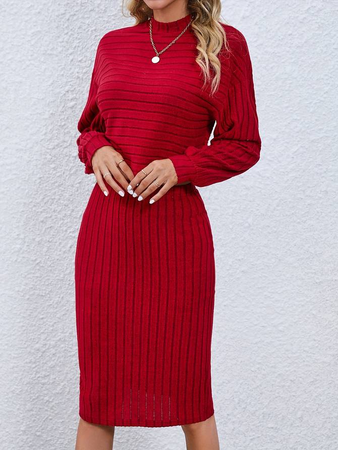 Lysa - Elegant two-piece set with long-sleeve top and skirt