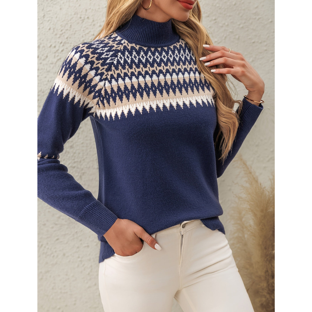 Caoimhe | Luxurious Long Sleeve Jumper for Women | Snug, Stylish, Effortless Comfort