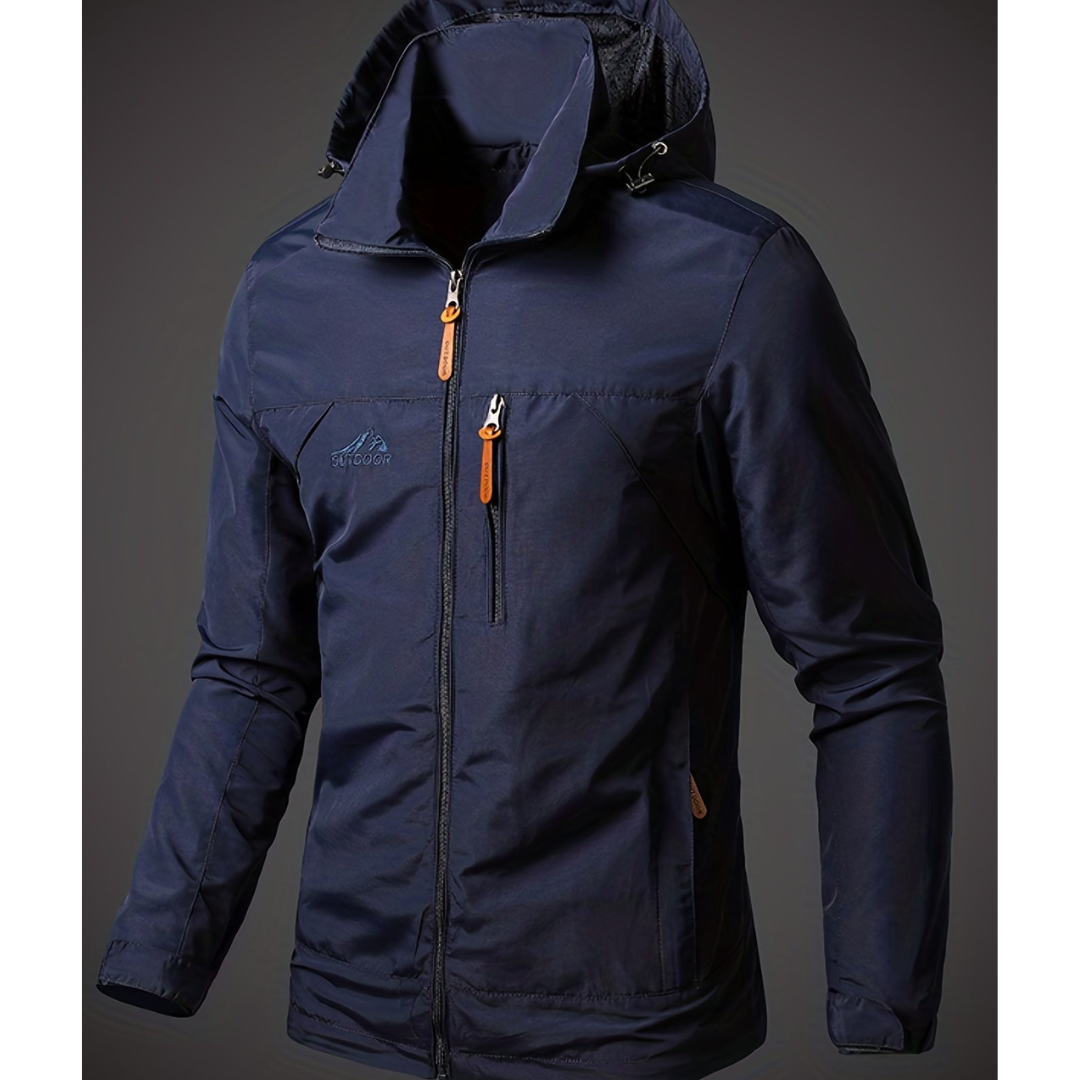 Caher | Men's Lightweight Waterproof Jacket for Hiking and Outdoor Adventures | Breathable, Stylish, Versatile