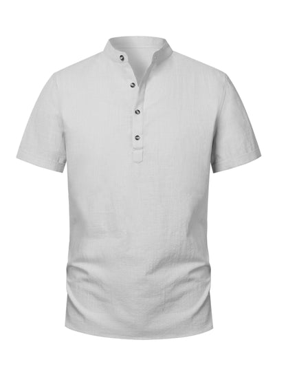 Liam | Lightweight Short Sleeve Men's Shirt | Stylish, Breathable, Versatile Fit