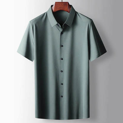 Finnian | Luxurious Men's Casual Shirt | Soft Fabric, Polo Collar, Elegant Design