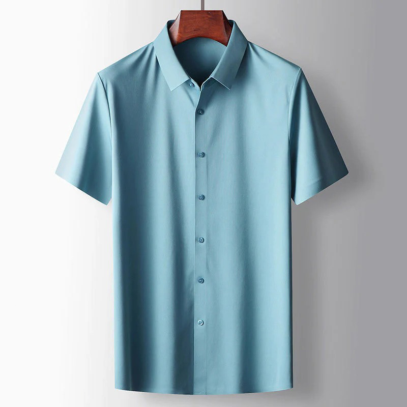 Finnian | Luxurious Men's Casual Shirt | Soft Fabric, Polo Collar, Elegant Design