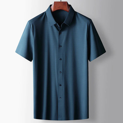 Finnian | Luxurious Men's Casual Shirt | Soft Fabric, Polo Collar, Elegant Design