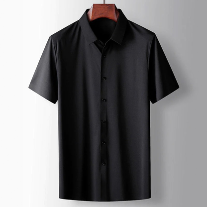 Finnian | Luxurious Men's Casual Shirt | Soft Fabric, Polo Collar, Elegant Design