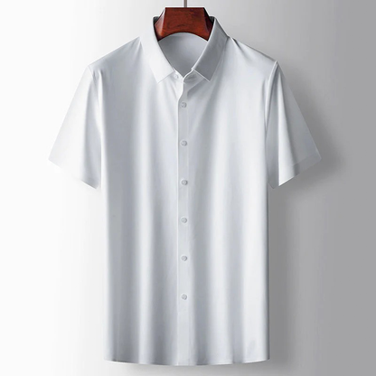 Finnian | Luxurious Men's Casual Shirt | Soft Fabric, Polo Collar, Elegant Design