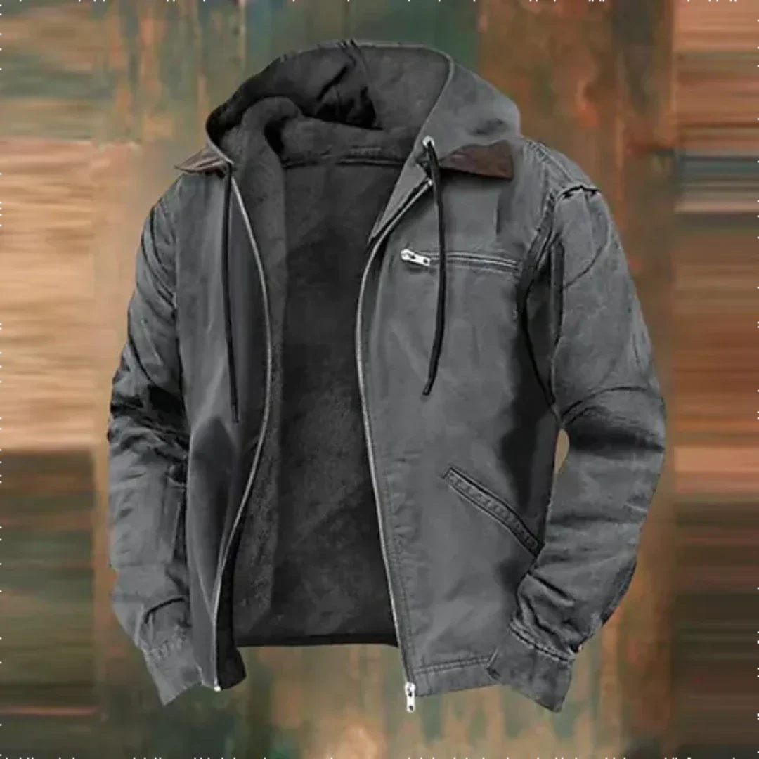 Elysian Ridge | Insulated Men's Hooded Jacket for Ultimate Warmth | Stylish & Durable