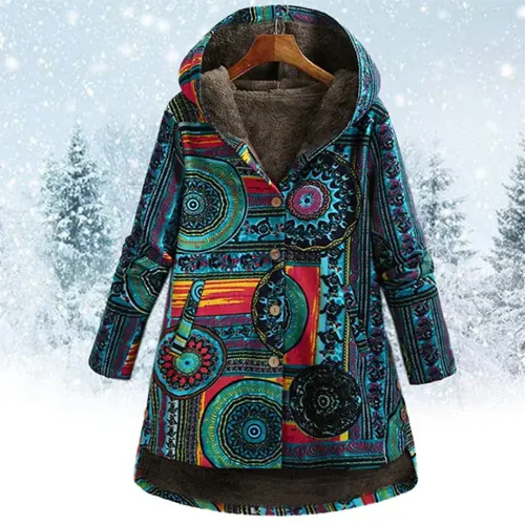 Frosthaven | Chic Women's Hooded Winter Coat | Warmth, Style, Comfort