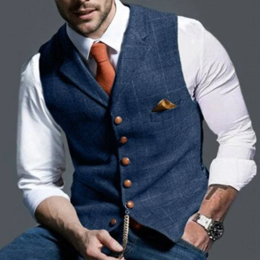 Ciaran | Men's Tailored Waistcoat for Elegant Occasions | Stylish, Comfortable, Versatile