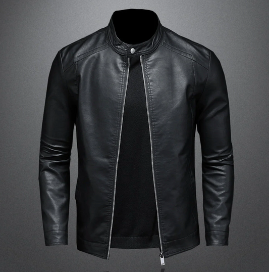 Tadhg | Premium Leather Biker Jacket | Rugged, Stylish, All-Weather Protection