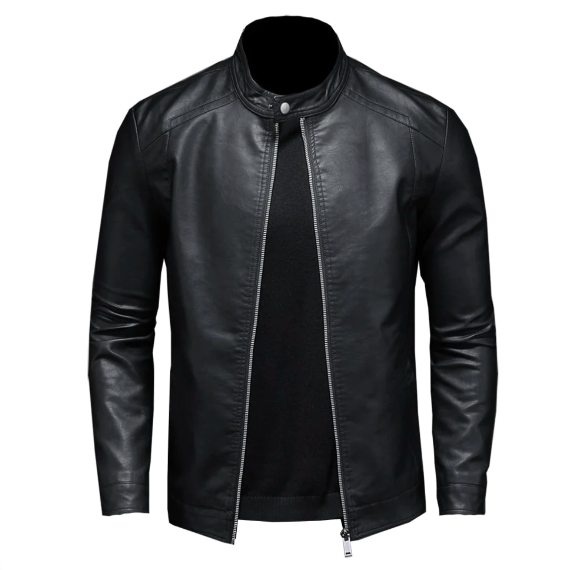 Tadhg | Premium Leather Biker Jacket | Rugged, Stylish, All-Weather Protection