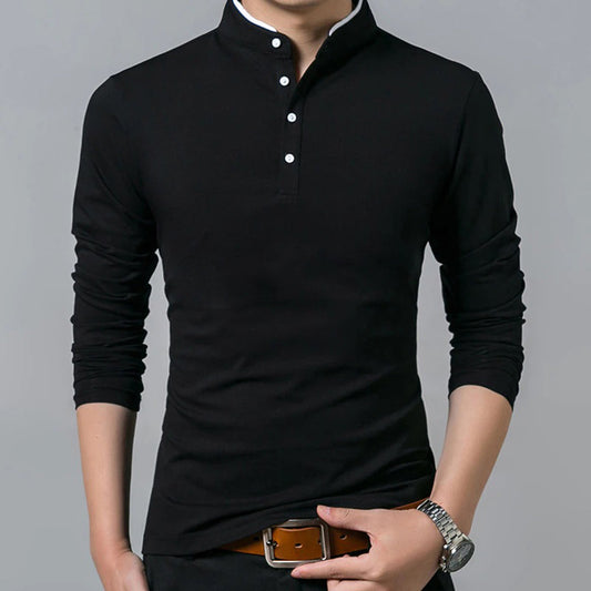 Cormac | Stylish Men's Casual Shirt | Long Sleeve, Custom Fit, Versatile Design