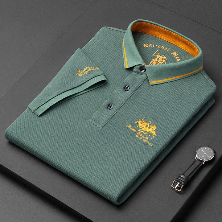 Finnian | Premium Men's Polo Shirt for Effortless Style and Comfort | Versatile, Durable, Colourful