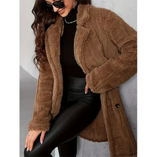 Claremore | Elegant Women's Winter Overcoat | Double-Breasted, Warm & Sophisticated