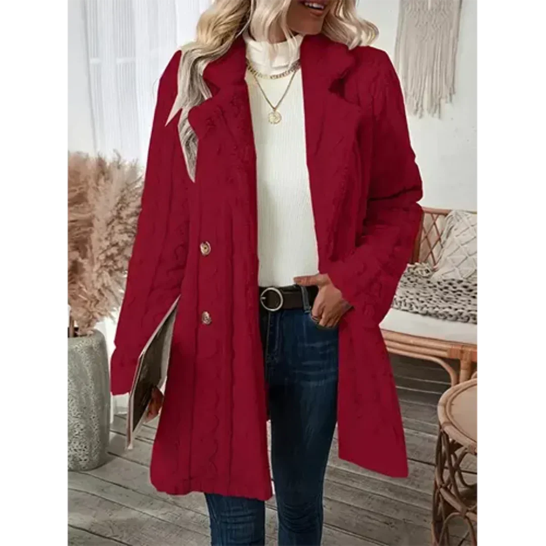 Claremore | Elegant Women's Winter Overcoat | Double-Breasted, Warm & Sophisticated