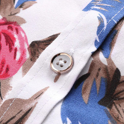 Cormac | Sleek Men's Floral Shirt for Summer | Lightweight, Breathable, Stylish