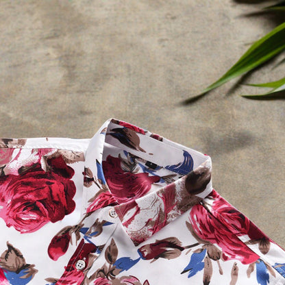 Cormac | Sleek Men's Floral Shirt for Summer | Lightweight, Breathable, Stylish