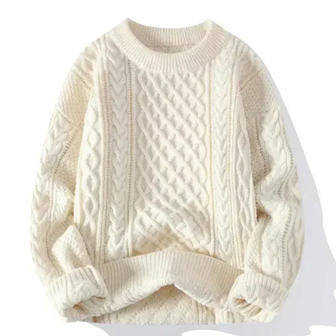 Oisin's Classic | Luxurious Men's Knitted Jumper | Elegant, Warm, Comfortable Fit