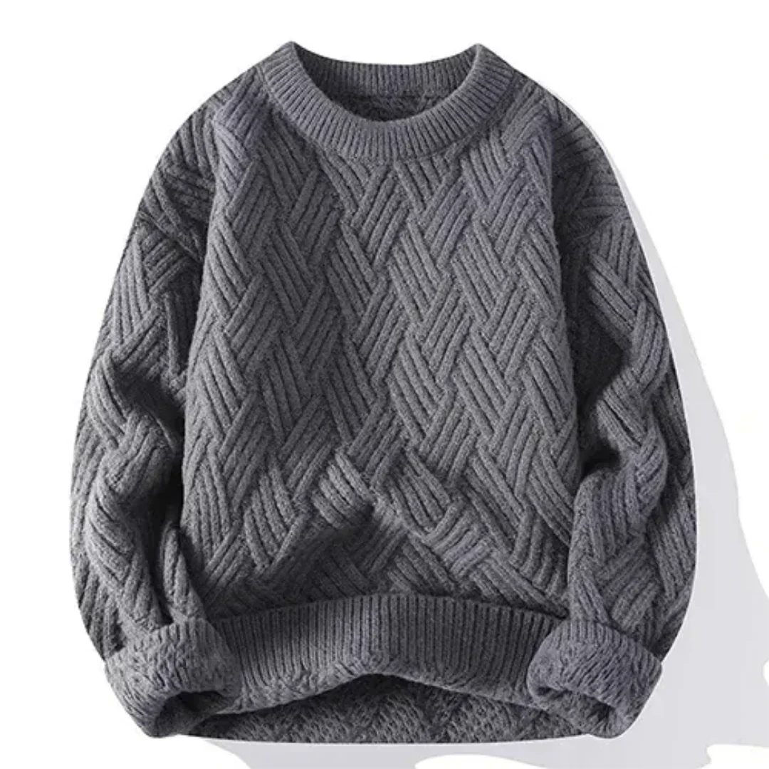 Oisin's Classic | Luxurious Men's Knitted Jumper | Elegant, Warm, Comfortable Fit