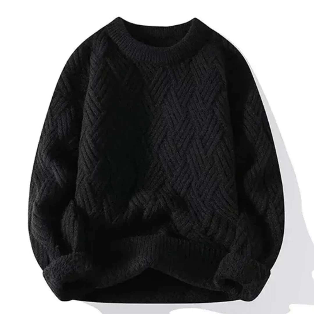 Oisin's Classic | Luxurious Men's Knitted Jumper | Elegant, Warm, Comfortable Fit