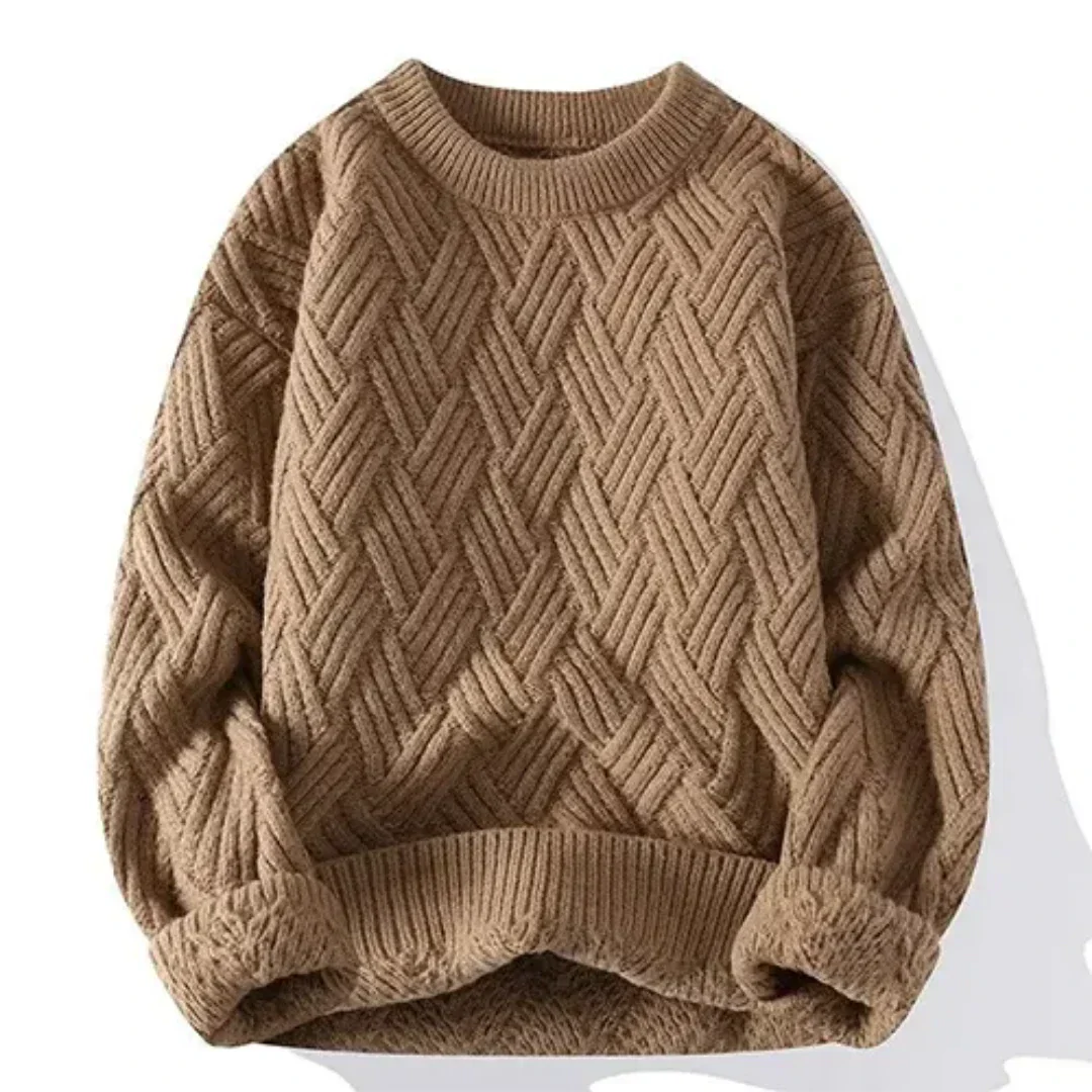 Oisin's Classic | Luxurious Men's Knitted Jumper | Elegant, Warm, Comfortable Fit