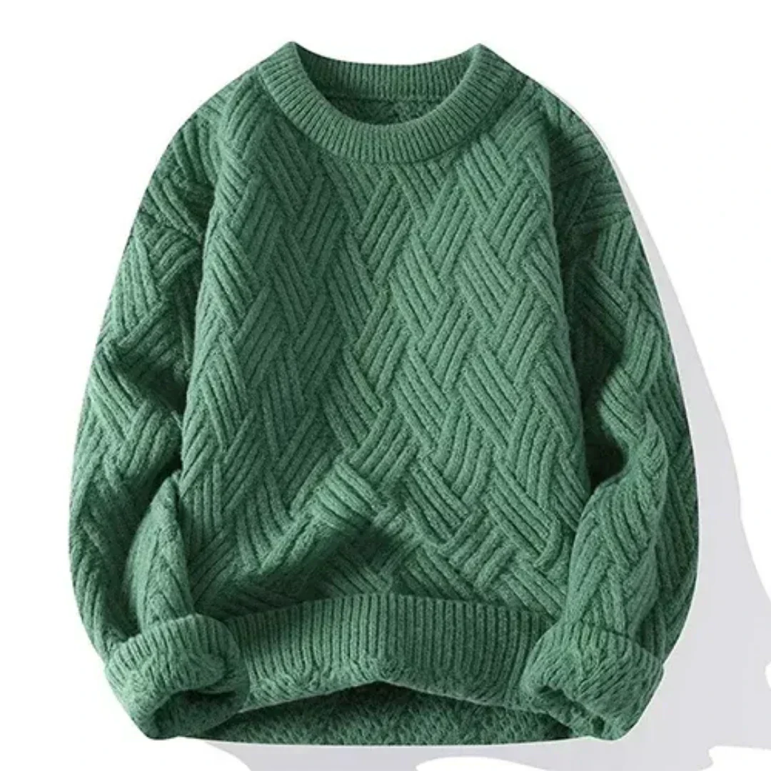 Oisin's Classic | Luxurious Men's Knitted Jumper | Elegant, Warm, Comfortable Fit