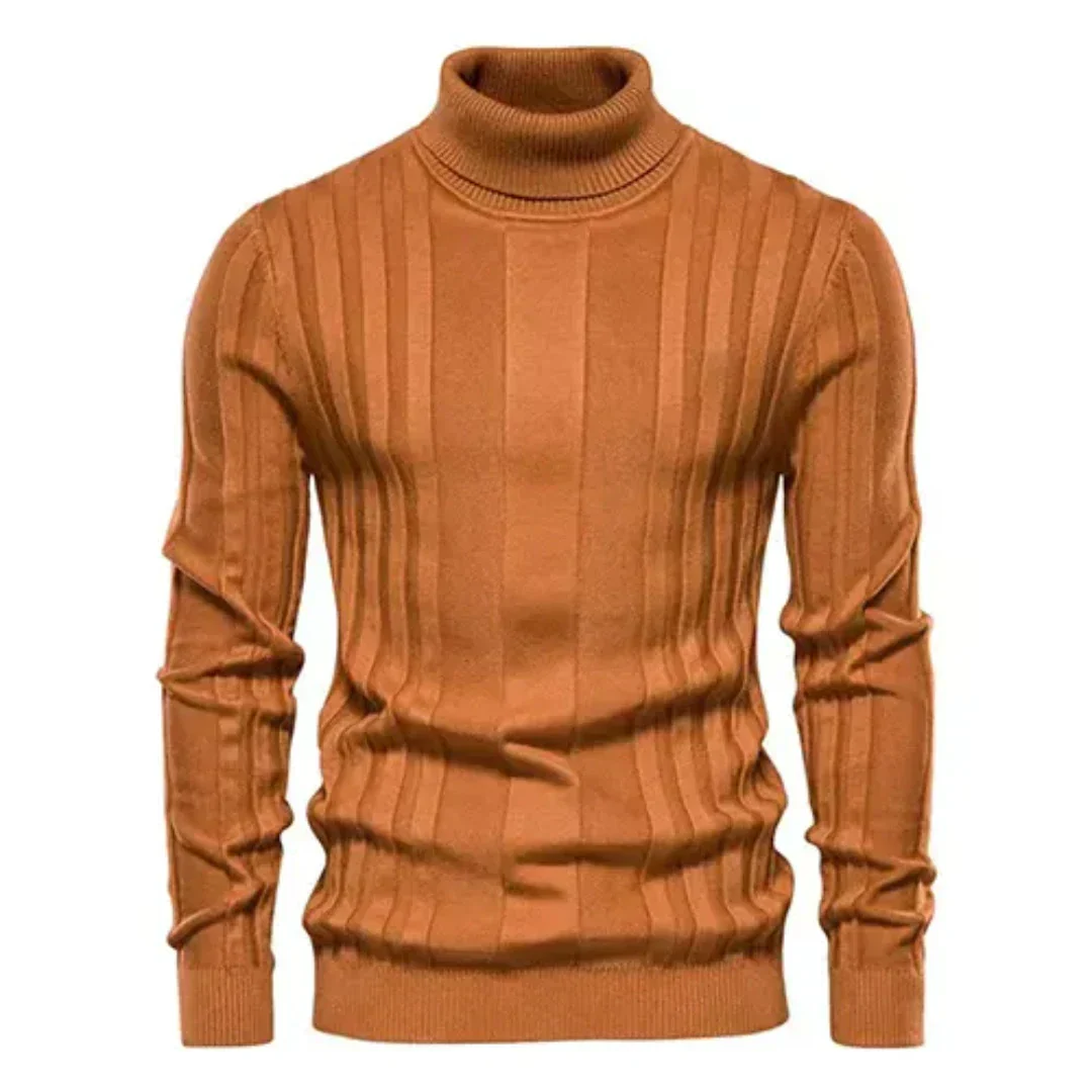 Emerald Isle | Premium Men's Turtleneck Jumper for Winter | Warm, Stylish, Versatile