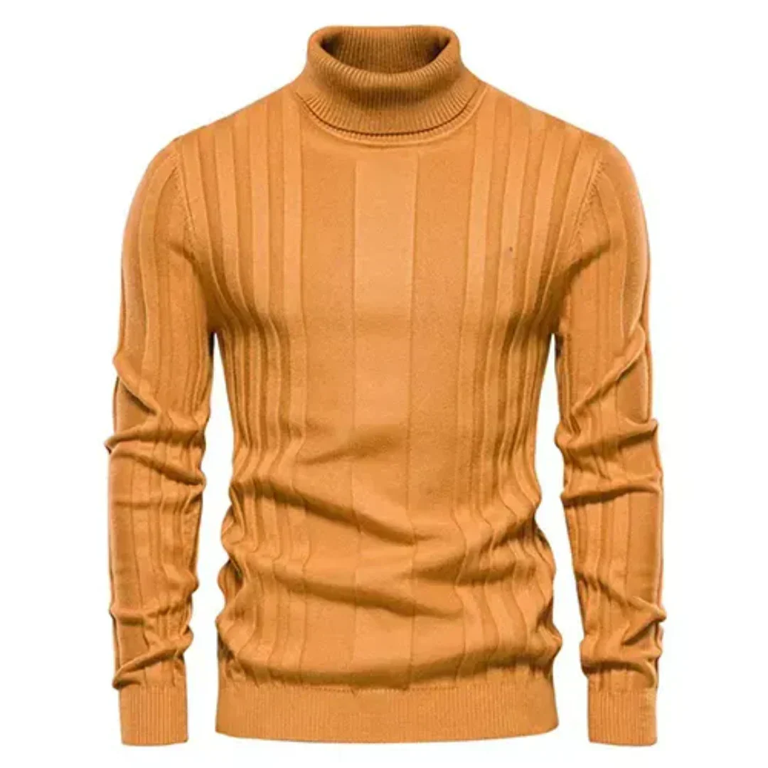 Emerald Isle | Premium Men's Turtleneck Jumper for Winter | Warm, Stylish, Versatile