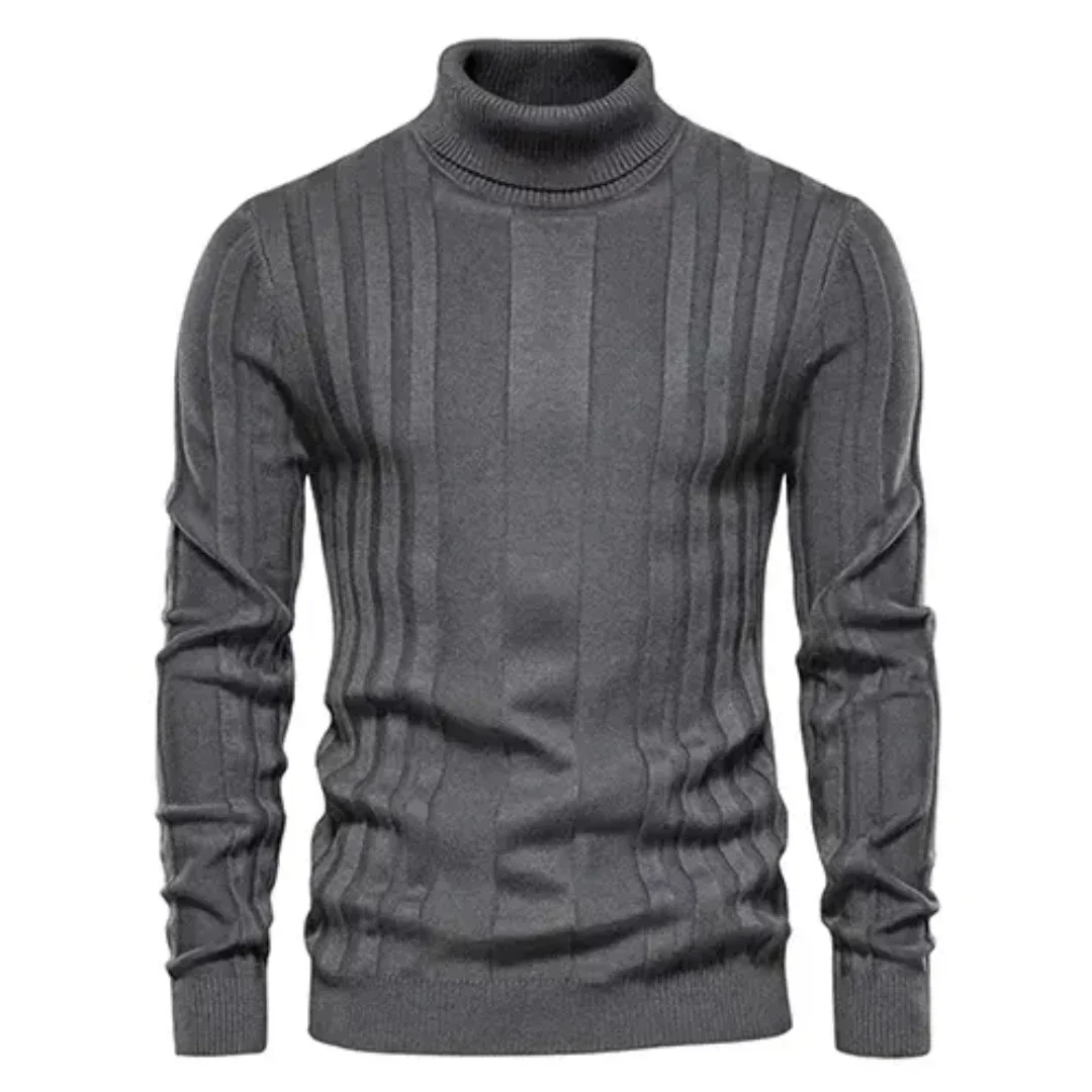 Emerald Isle | Premium Men's Turtleneck Jumper for Winter | Warm, Stylish, Versatile