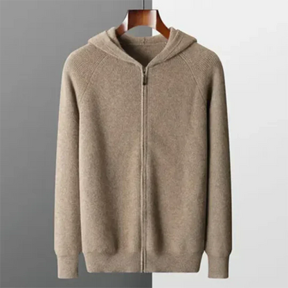 Cormac | Men's Premium Zip-Up Hoodie | Cozy, Casual, Versatile Comfort Wear