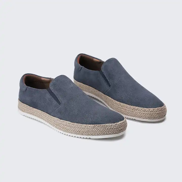 Grafton Suede | Elegant Slip-On Footwear for Gents | Luxurious Comfort, Versatile Style