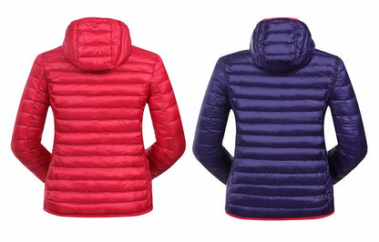 Aoife | Reversible Women's Down Jacket for Ultimate Comfort and Style | Warm, Chic, Travel-Friendly