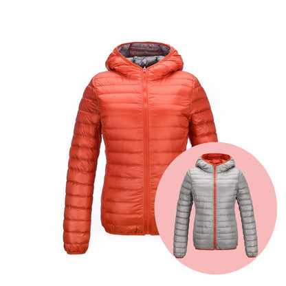 Aoife | Reversible Women's Down Jacket for Ultimate Comfort and Style | Warm, Chic, Travel-Friendly