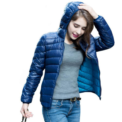 Aoife | Reversible Women's Down Jacket for Ultimate Comfort and Style | Warm, Chic, Travel-Friendly