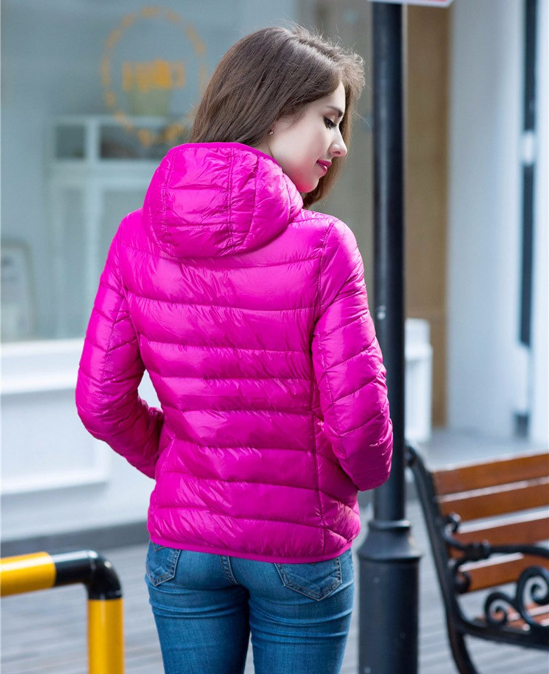 Aoife | Reversible Women's Down Jacket for Ultimate Comfort and Style | Warm, Chic, Travel-Friendly