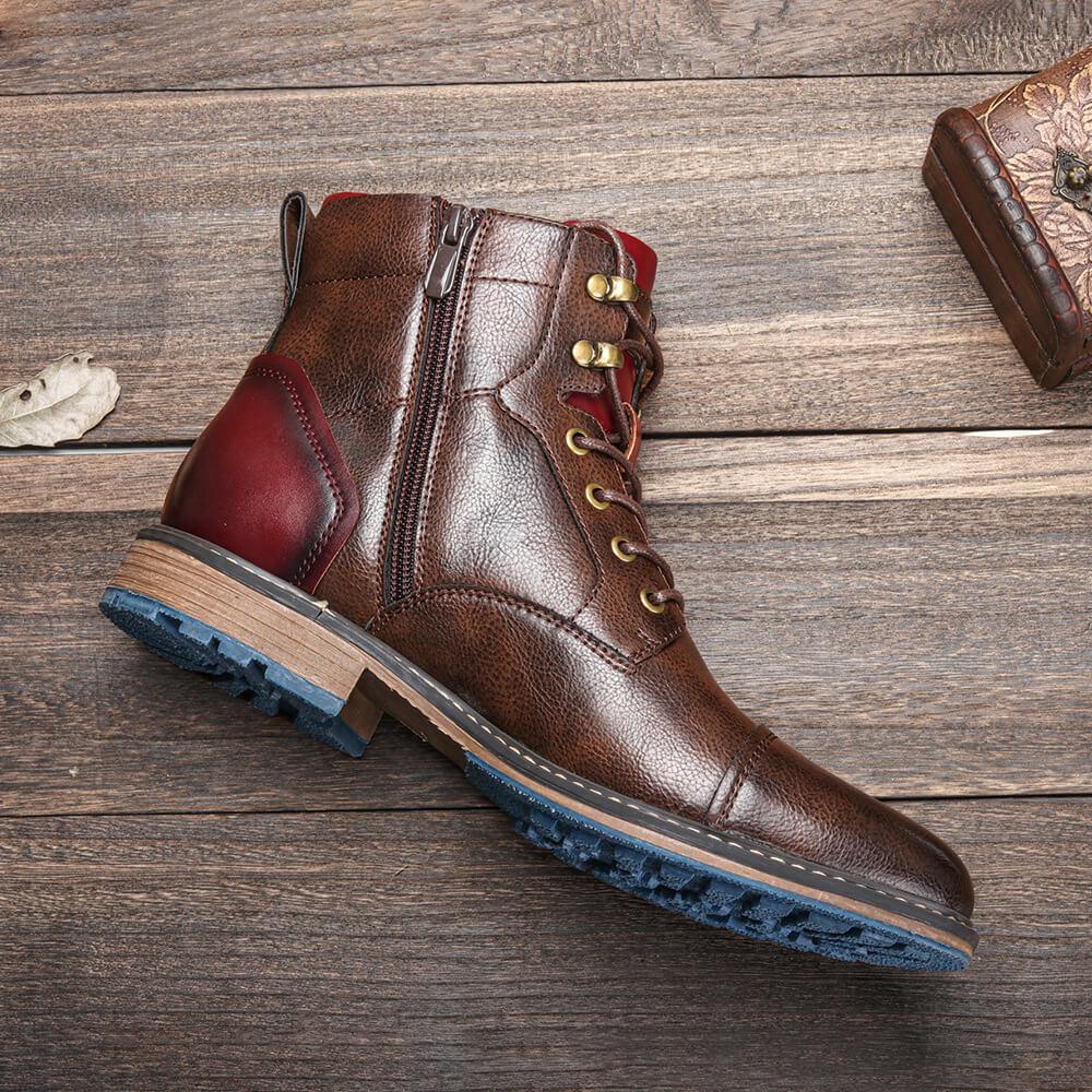 Cormac | Exquisite Leather Boots for Men | Elegant, Robust, All-Day Comfort