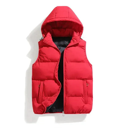 Kieran | Men's Stylish Gilet with Detachable Hood | Comfortable, Weather-Resistant, Versatile