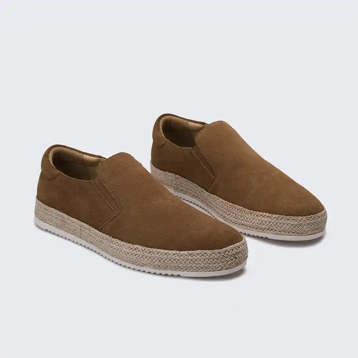 Grafton Suede | Elegant Slip-On Footwear for Gents | Luxurious Comfort, Versatile Style