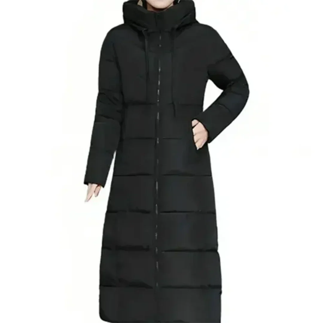 Aisling | Chic Women's Long Quilted Coat | Stylish, Warm, Versatile, Comforting