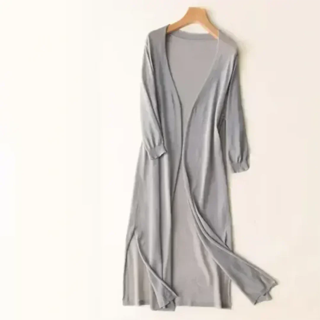 Aisling | Effortless Women's Long Cardigan | Soft, Warm, Versatile Layering Essential