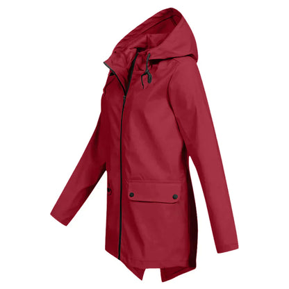 Aisling | Elegant Women's Long Waterproof Trench Coat | Chic, Lightweight, Durable